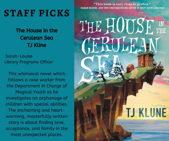 This whimsical novel which follows a case worker from the Department in Charge of Magical Youth as he investigates an orphanage of children with special abilities. The enchanting and heart-warming, masterfully written story is about finding love, acceptance, and family in the most unexpected places.