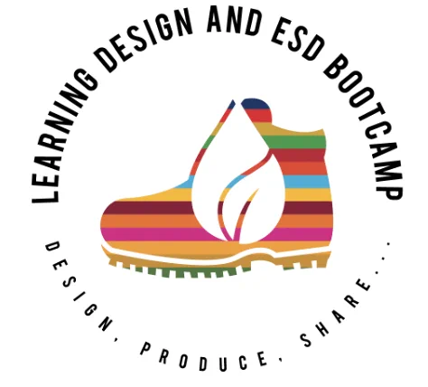 Learning Design Bootcamp with a logo of a boot. 