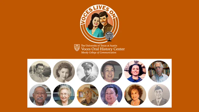 Voces Lives On is this Sun., Aug 15 - 5 p.m. CST. Celebrating Rosalio “Rabbit” Duran, Lita De Los Santos, Ramón Galindo, Teresa Lozano Long, Irma Nicolás, Virgilio G. Roel. Thanks to our sponsors RGD Property Holdings, LLC, Angela Duran, @ATX_Soundwaves http://bit.ly/vocesliveson
