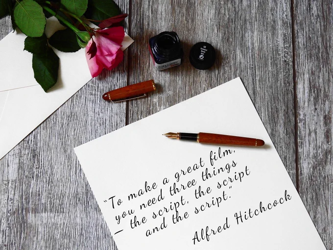 “To make a great film, you need three things — the script, the script and the script.”

— Alfred Hitchcock
