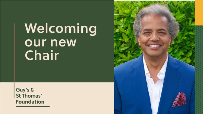 Welcoming our new Chair, with a photo of the Chair, Debu Purkayastha