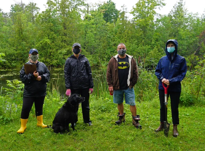 Kawartha Conservation working with Forests Ontario and landowners for the 50 Million Tree Program.