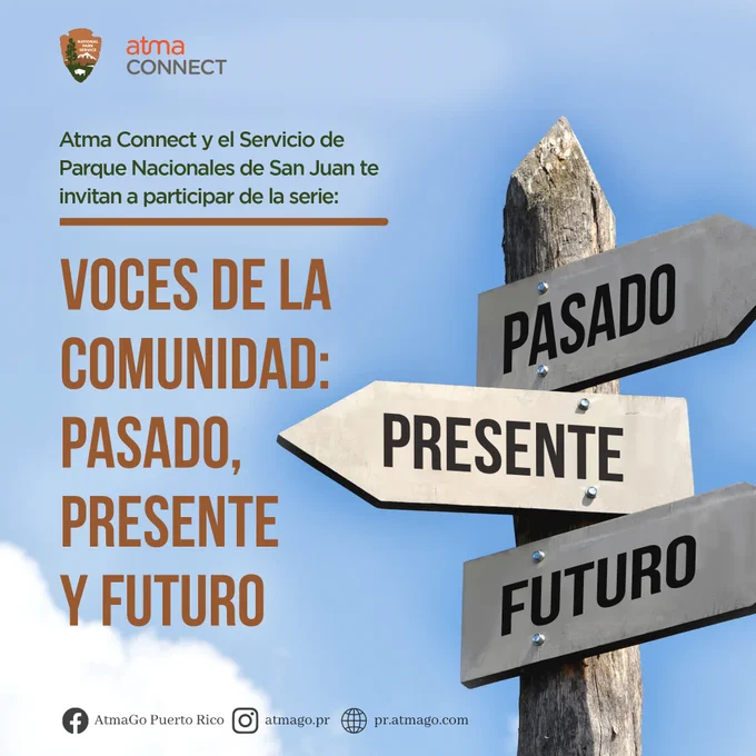Voces de la Comunidad, pasado, presente y futuro sign