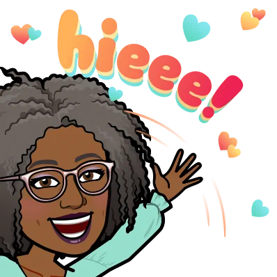 Bitmoji: Hiiiieeeee!!!!