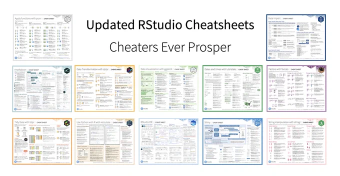 Updated RStudio Cheatsheets