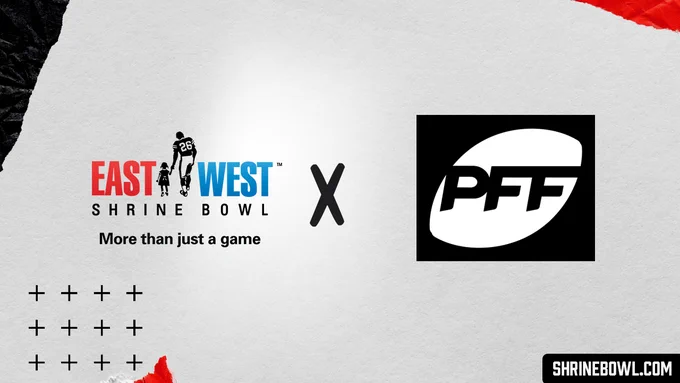 PFF will partner with the East-West Shrine Bowl by providing them with all of the resources, analytics, and insight that PFF offers to its professional clients, as well as providing practice and game grades for fans, media and NFL personnel to access during and after the week of practice. In addition, PFF will collaborate with the East-West Shrine Bowl on content and broadcast opportunities, and will work together to ensure the East-West Shrine Bowl remains a best-in-class event in the sports analytics and innovation industry.