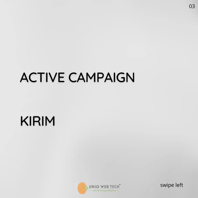 ACTIVE CAMPAIGN

KIRIM