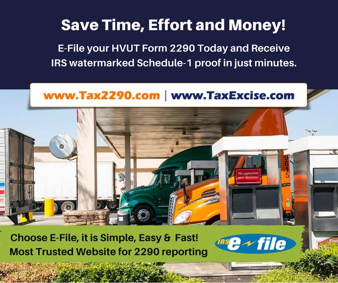 Heavy Truck Tax Form 2290 online for 2021 is now Due and August 31, 2021 is the deadline. Use Tax2290.com to renew it online in just minutes.