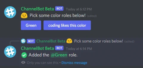 Button Roles!