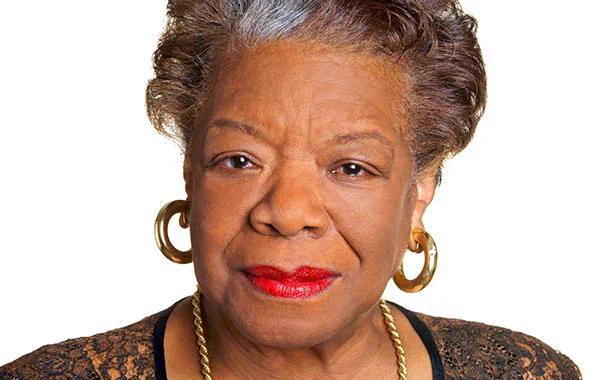 An image of Maya Angelou looking straight forward. 