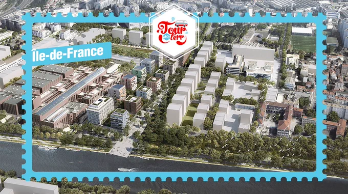 illustration du futur village olympique