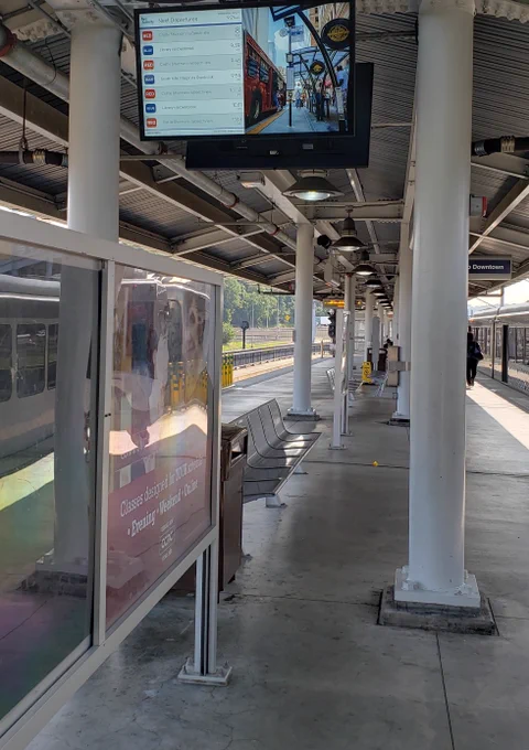 Port Authority is installing digital displays with realtime vehicle information.