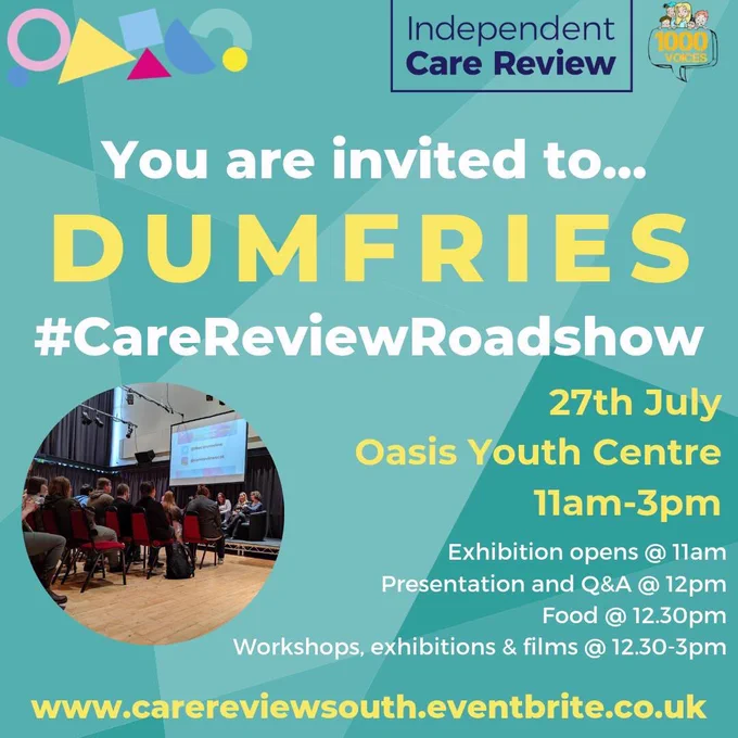 Dumfries. Oasis Youth Centre. Newall Terrace. DG1 1LW
