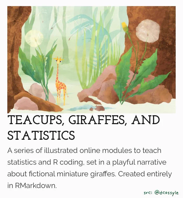 Teacups, Giraffes, and Statistics