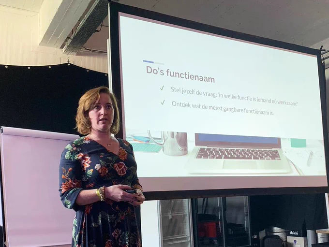 Nicol Tadema @ Sessie Google for Jobs - Recruitment Festival in de zon! 