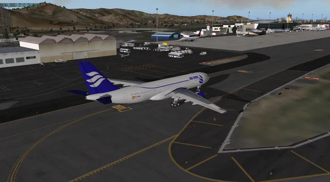 Taxi to the gate
