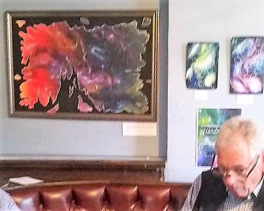 great display in the snug with Kate & Zoe artwork