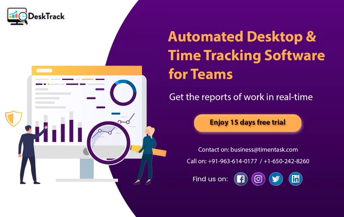 Automated Desktop and Time Tracking Software for Teams