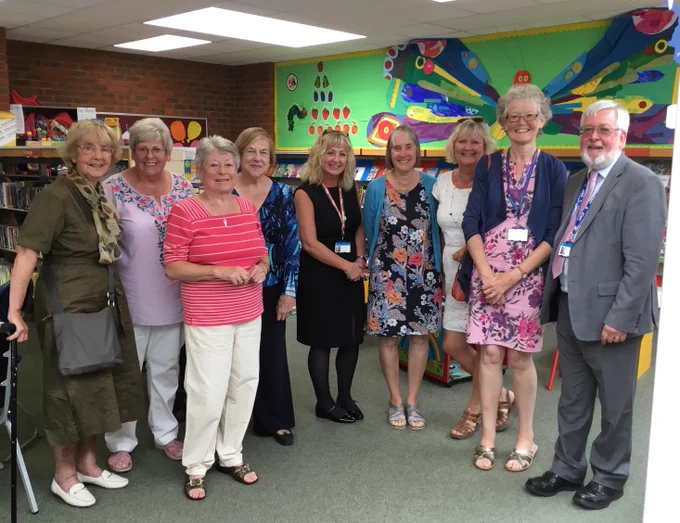 Rustington Library current and former staff