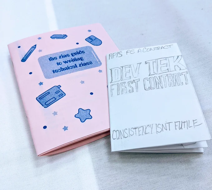 Two Zines, one in progress