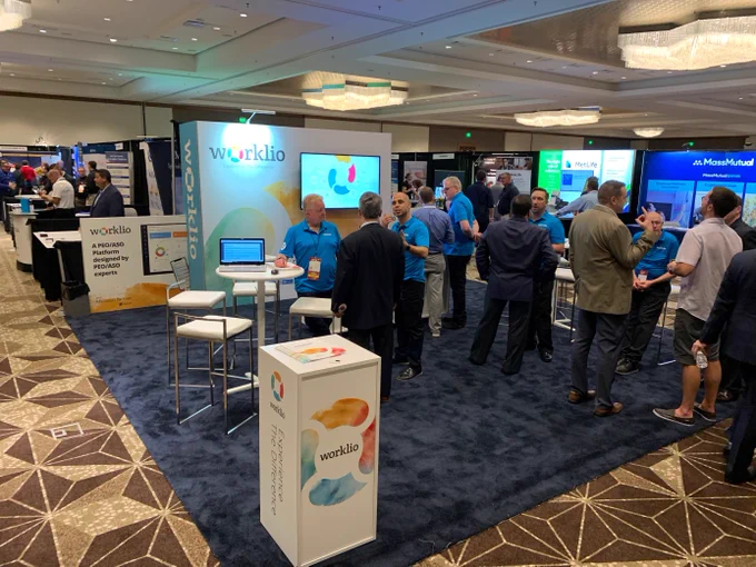 Worklio Booth #101 at #NAPEO19