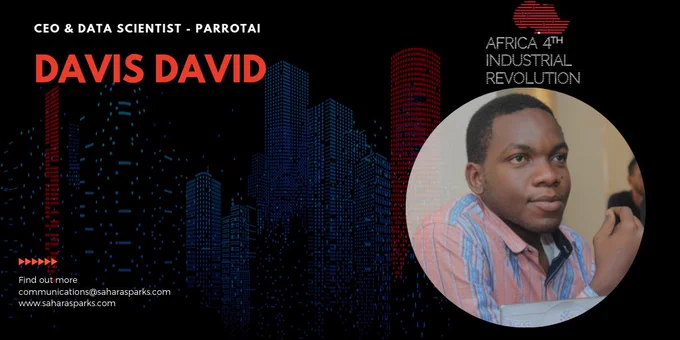 He will be at SaharaSparks2019 discussing about Accelerating The Growth of Africa AI Ecosystem