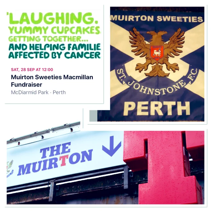 Macmillan cancer fundraiser by the Muirton Sweeties