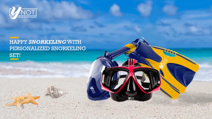 personalized snorkeling set