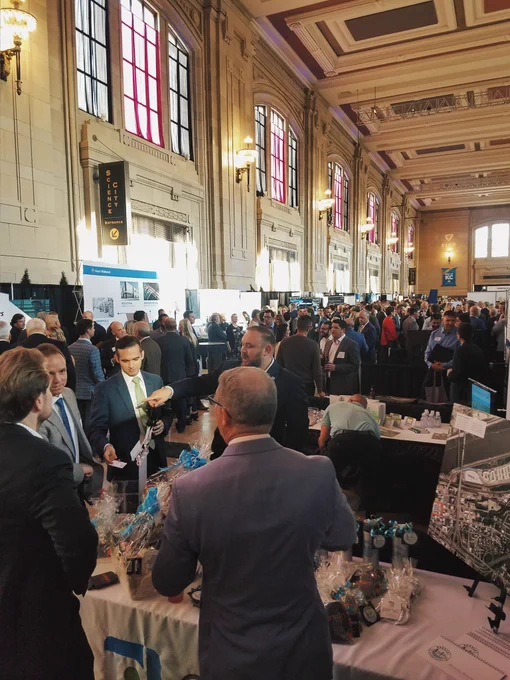 Union Station full of people for SIOR Development Day