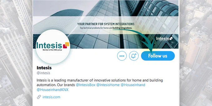 Follow @Intesis to know everything about building automation solutions