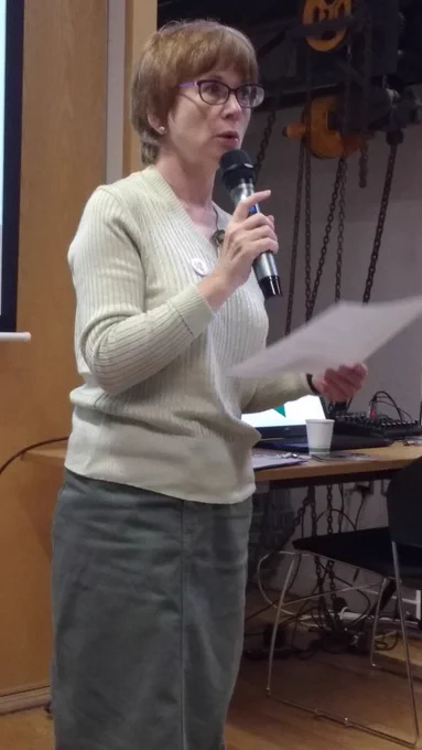 Lynette Cawthra of Working Class Movement Library