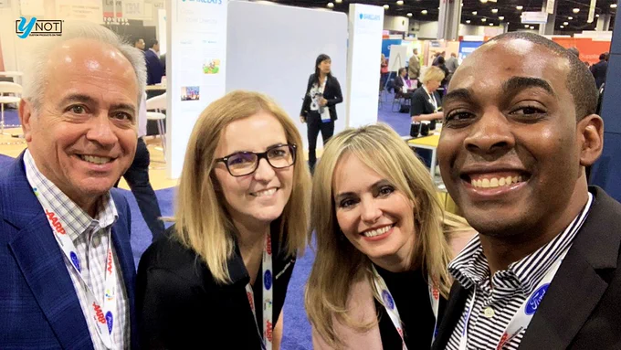 Liz Wallis from American Airlines with Y-Not team