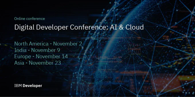 Digital Developer Conference: AI & Cloud
Register for this FREE half-day hands-on conference