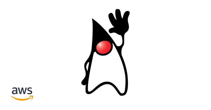 Java Duke character, waving.