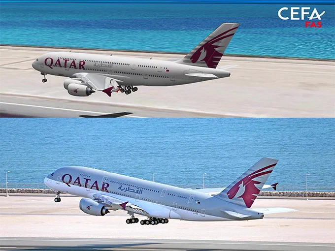 New client for CEFA Aviation: Qatar Airways! The renowned flag carrier will now recreate flights based on the data of its 250 aircraft, quickly and easily, with the Flight Data Animation software CEFA FAS.
