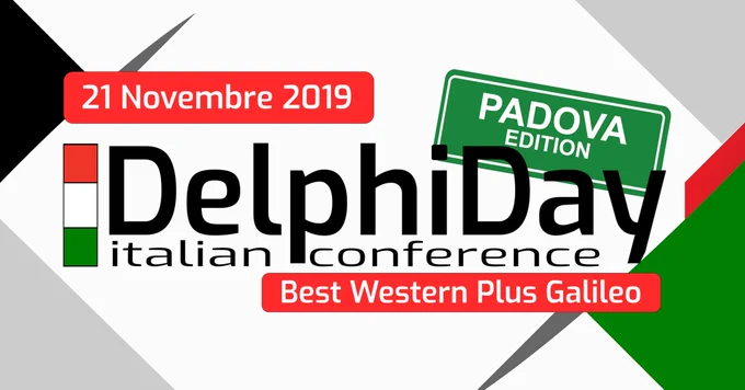 Delphi Day Padova Edition - Delphi Italian Conference - 21 novembre 2019