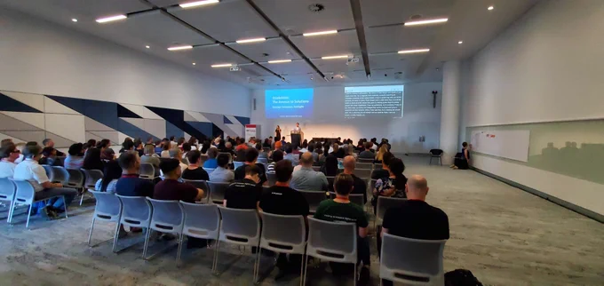 Audience at A11y Camp