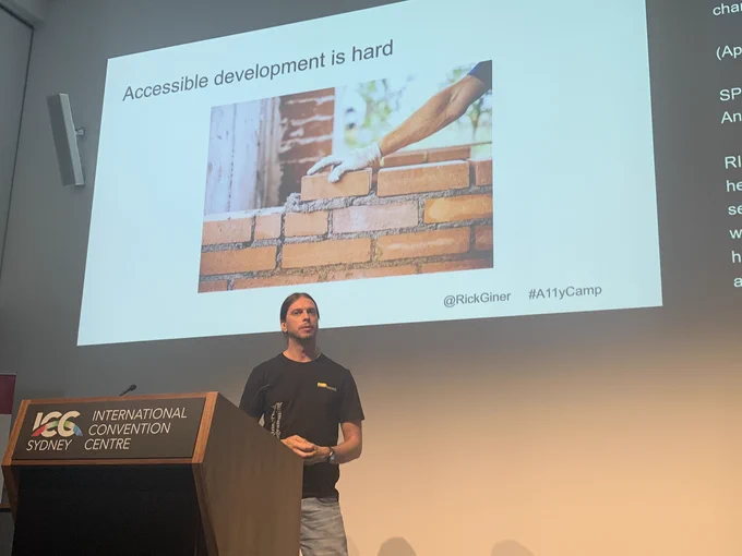 Slide of bricks and mortar: accessible development is hard