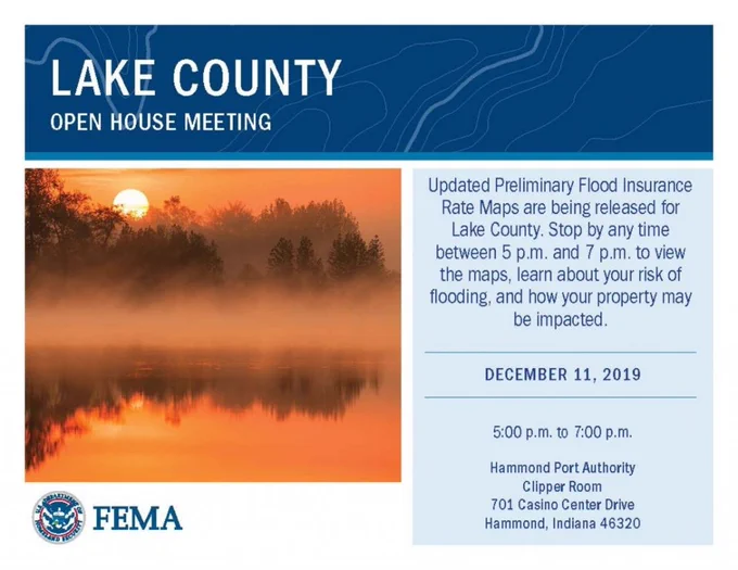 Lake County Residents Invited to Attend Coastal Flood Map Open House - City of Gary http://www.teamgaryindiana.com/lake-county-residents-invited-to-attend-coastal-flood-map-open-house/