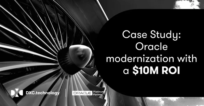Case Study: Oracle modernization with a 10