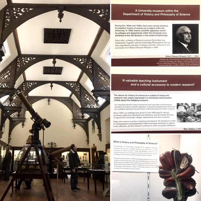 Main gallery of Whipple Museum