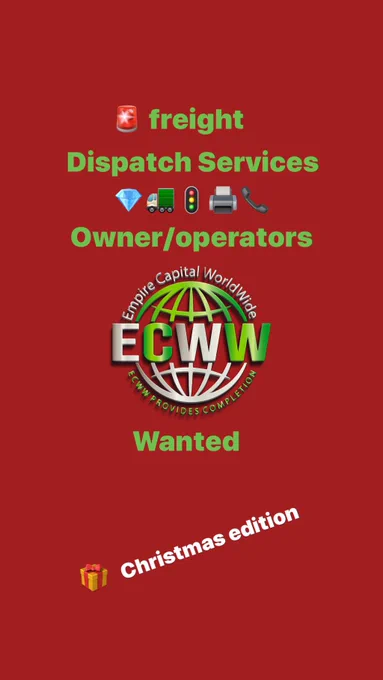 Job posting for owner/operators