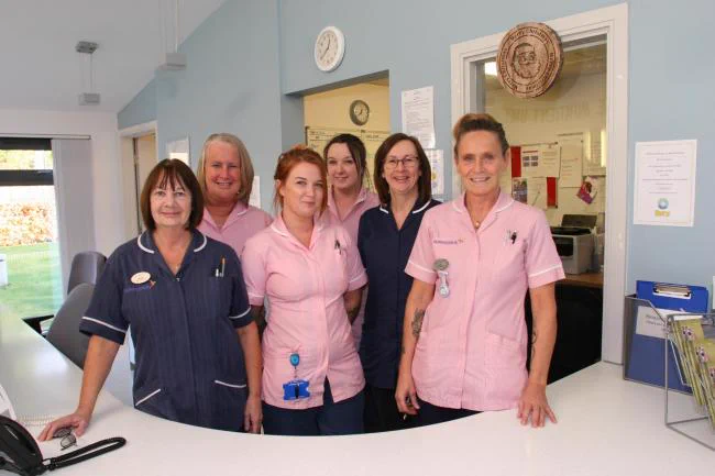 The team at Bury Hospice