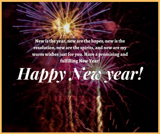 New is the year, new are the hopes, new is the resolution, new are the spirits, and new are my warm wishes just for you. Have a promising and fulfilling New Year! #techbriefers #gmail #learn_php #learn_mysql #learn_google #learn_jquery
https://techbriefers.com/