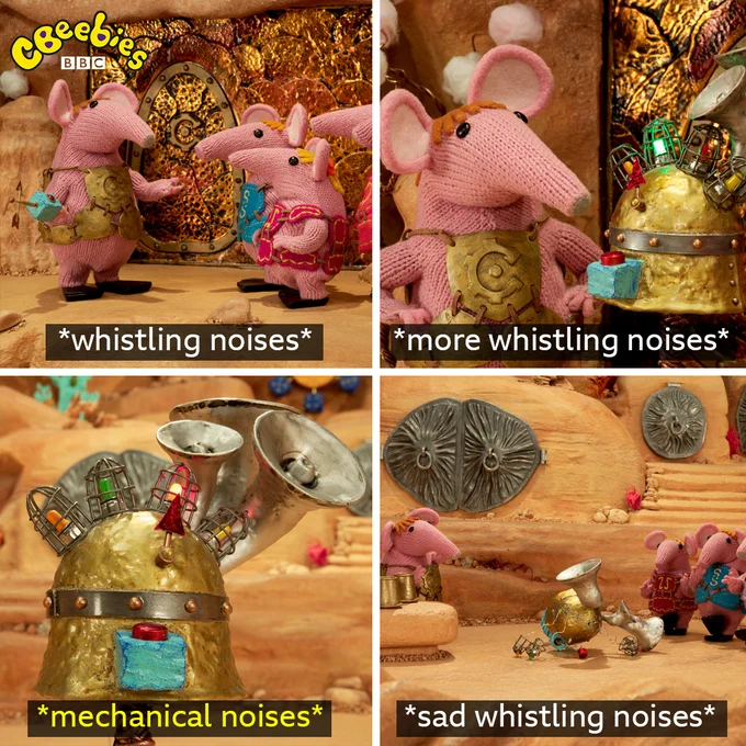 clangers storyboard