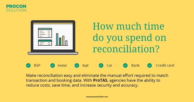 How much time do you spend on reconciliation? Automate and streamline your reconciliation processes with ProTAS. 