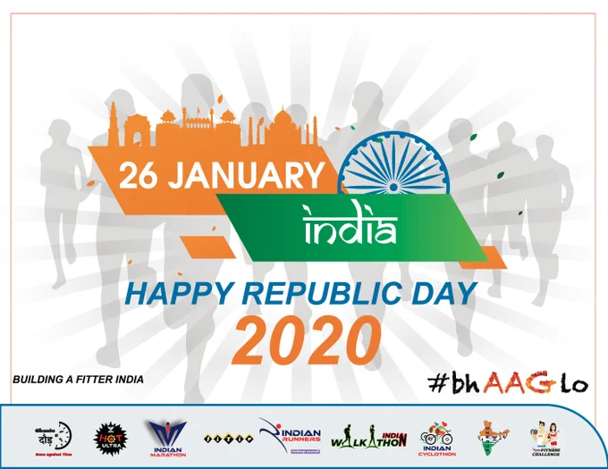 Happy Republic Day 2020 by Indian Runners