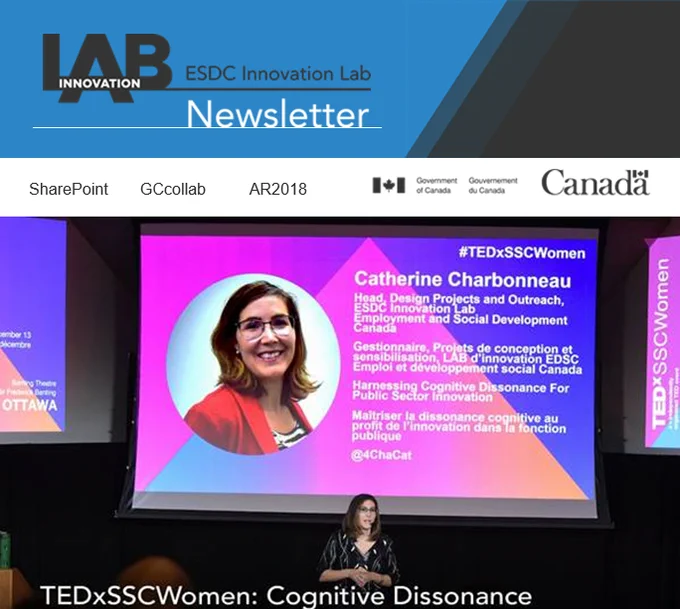 Lab News, January 28, 2019 preview. Featured article: TEDxSSCWomen: Cognitive Dissonance