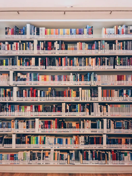 Photo of bookcase