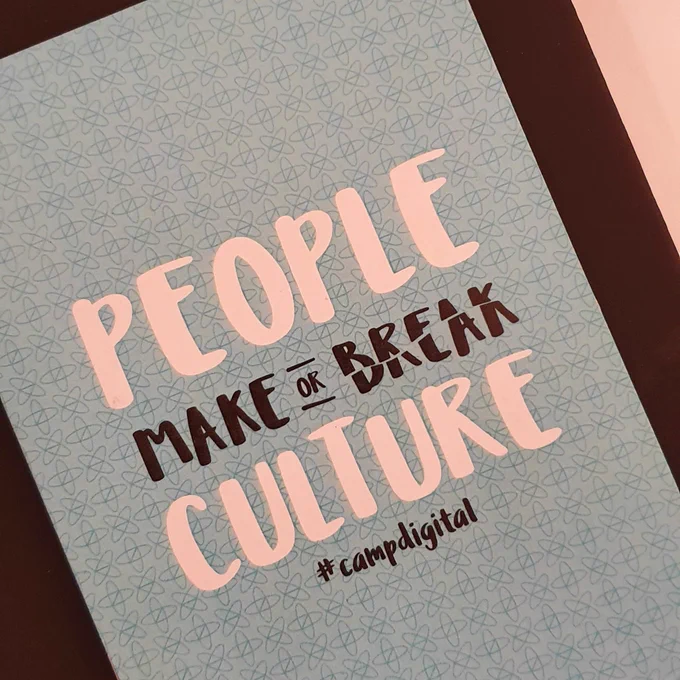 Sigma notebook 'People make or break culture'